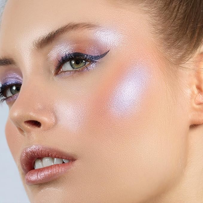 Boobeen Highlighter Makeup Palette, Long Lasting Glow Shimmer Illuminator Contour Powder for Face Radiant Glow-Velvo Beauty