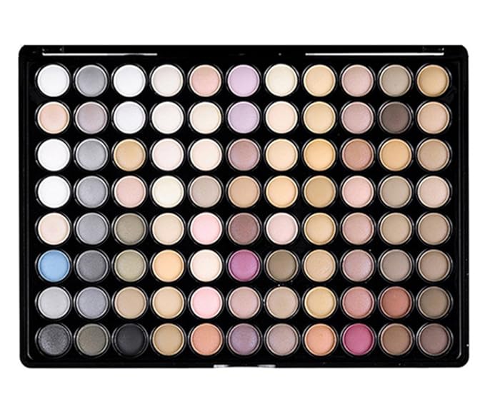 Pro 88 Colors Shimmer and Matte Eyeshadow Palette Eye Shadow Makeup Kit Cosmetic Contouring Kit #1-Velvo Beauty