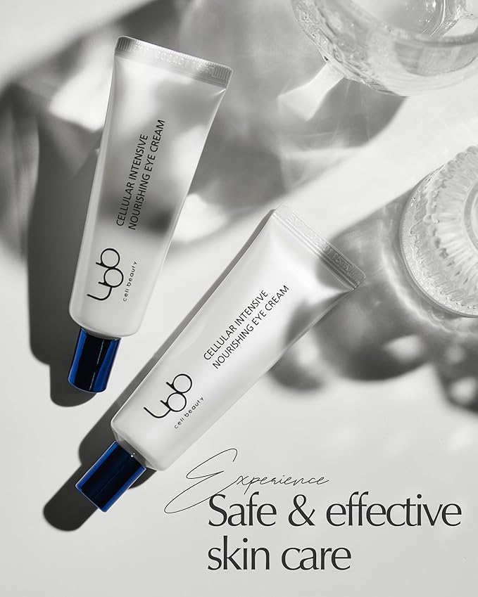LBB Cellular Intensive Nourishing Eye Cream - Vegan Eye Lifting Treatment - Improves Wrinkles, Anti Aging, Nourishing - Tangerine Cellular Water, Shea Butter, Vitamin E, 0.5 oz.-Velvo Beauty