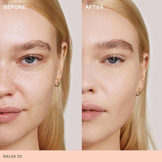ILIA - Skin Rewind Complexion Stick - Foundation + Concealer + Skincare | Non-Toxic, Vegan, Cruelty-Free, Clean Makeup (2C - Balsa, 0.35 oz | 10 g)-Velvo Beauty