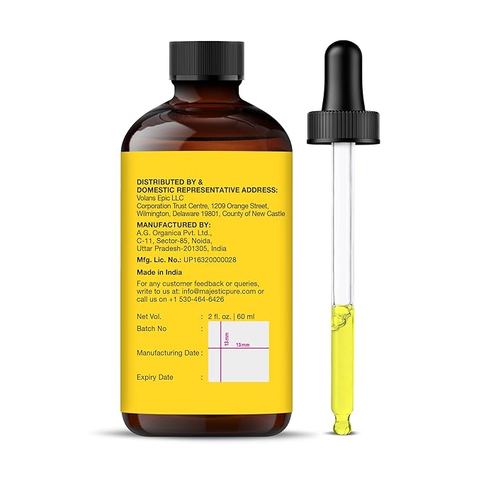 Majestic Pure Vitamin E Oil - 100% Pure & Natural, 70,000 IU | Premium Grade, Cold-Pressed and Tocopherol to Repair Dry, Damaged Skin | Moisturizing Skin, Hair and Scalp 2 Fl Oz-Velvo Beauty