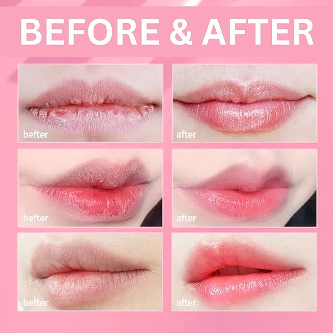 kukubird Lip Mask Overnight Hydrating Lip Balm Mask Exfoliating Lip Scrub Lip Care Treatment For Chapped and Cracked Lips-Strawberry-Velvo Beauty