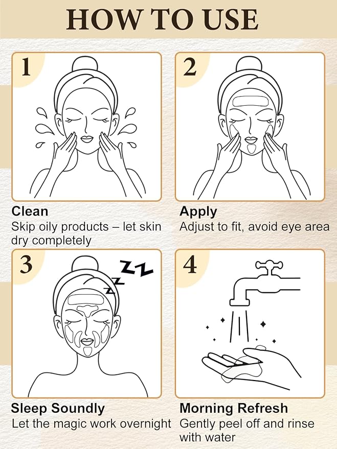 Reusable Neck Wrinkle Silicone Patches - Skin Firming Lifting Moisturizing for Women, Smile Line Facial Chest Forehead Anti-Wrinkle Patches Anti-Aging Facial Masks for Skin Lines Removal (16Pcs)-Velvo Beauty