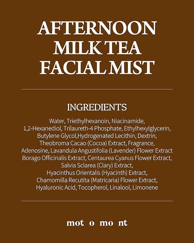 Milk Tea Dewy Skin Mist | Hydrating & Makeup Setting Spray | Dewy Finish - 2x Better Moisturizing Effect - Refreshing Korean Skincare 3.38 fl oz-Velvo Beauty