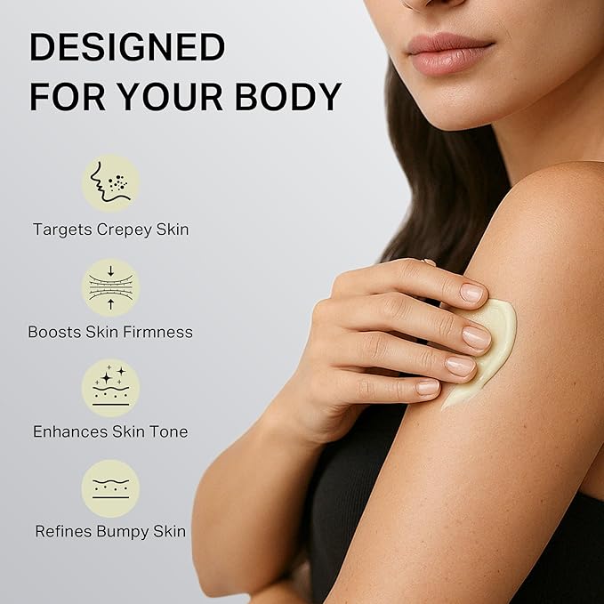 Ultra-Size Firming Retinol Body Lotion for Crepey Skin & Keratosis Pilaris with 0.05% Retinol, AHA, Collagen, Body Cream, Anti Aging Moisturizer 10.14 fl oz-Velvo Beauty