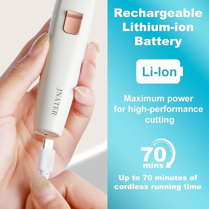 Eyebrow Trimmer, Facial Hair Removal for Women, 2 in 1 Rechargeable Eyebrow Razor & Painless Hair Remover Kit, Hair Removal Device for Eyebrows, Peach Fuzz, Lips, Arms, Legs with Light (Rose Gold)