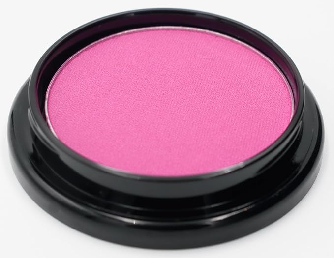 Hot Pink Bright Fuchsia Magenta Rouge Blush Pressed Cheek Color Powder, Talc & Paraben Free, 4 Grams, No Animal Testing & Cruelty Free-Velvo Beauty