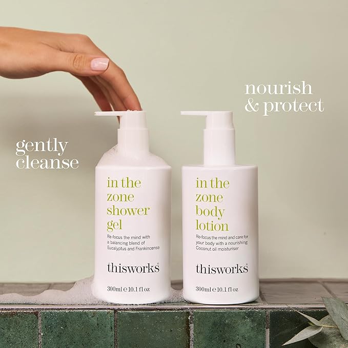 THISWORKS In The Zone Body Lotion, Natural Therapeutic Lotion, 300ml, 10.1 fl. oz-Velvo Beauty