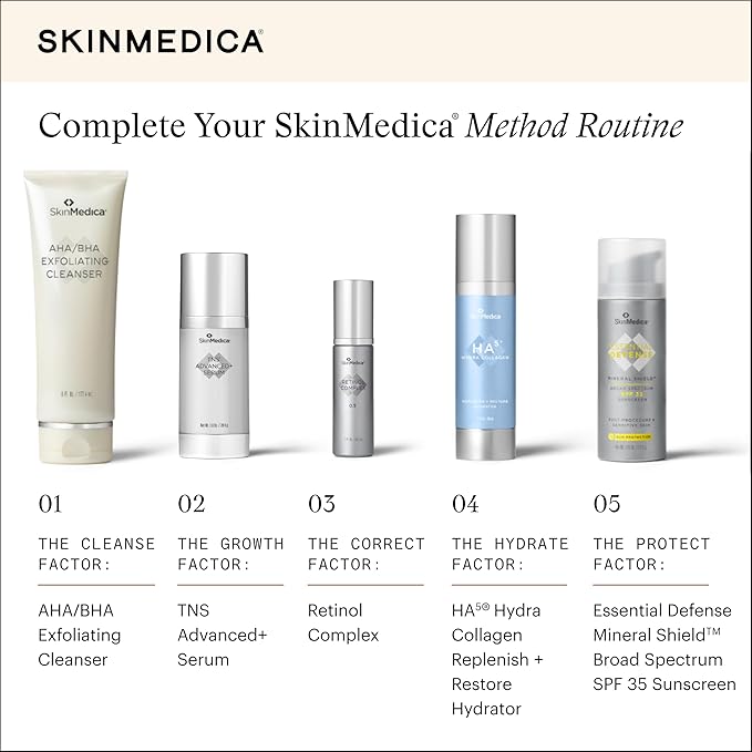 SkinMedica Retinol 0.5 Complex - Retinol Serum for Face, Age-Defying Advanced Retinol Cream That Renews Skin and Diminishes the Appearance of Fine Lines and Wrinkles, 1 Fl Oz-Velvo Beauty