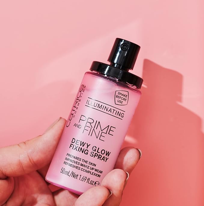 Catrice | Prime & Fine Illuminating Dewy Glow Spray | Transparent and Fast Drying Fixing Spray| Paraben Free & Vegan | Cruelty Free (Pack of 3)-Velvo Beauty