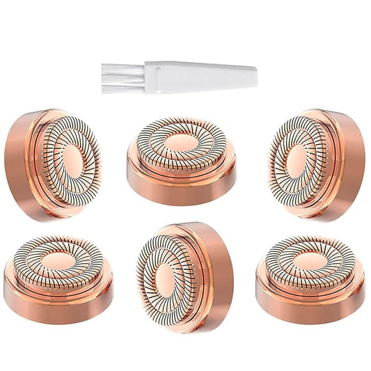 tuokiy Facial Hair Remover Replacement Heads for Finishing Touch Flawless Women's Painless Hair Remover-Velvo Beauty