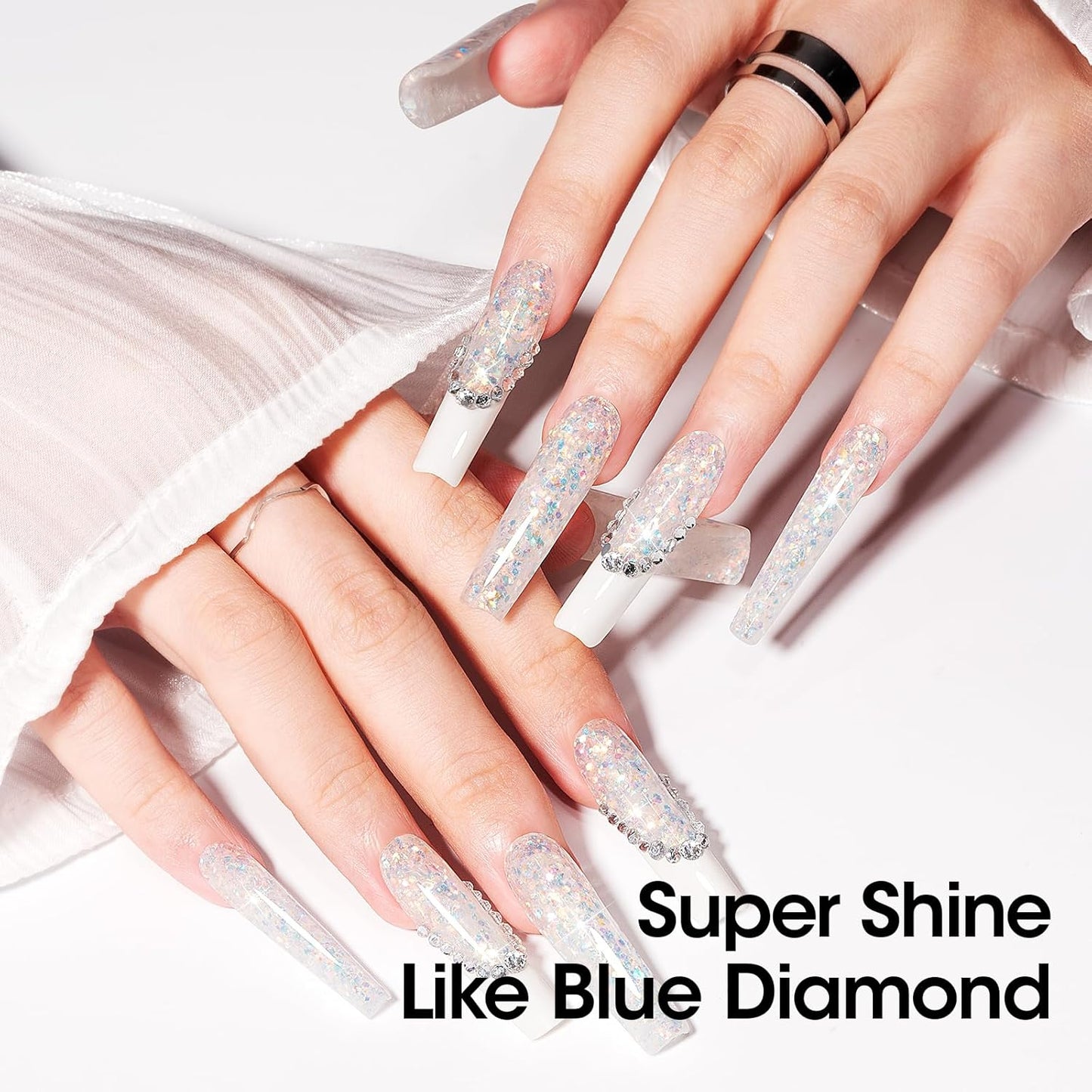 GELLEN 20ml Gel Top Coat, High Gloss Shiny Top Coat Nail Polish, Long Lasting Soak Off UV Light Needed Clear Nail Gel, Home Salon Manicure Gift for DIY Nail Art-Velvo Beauty