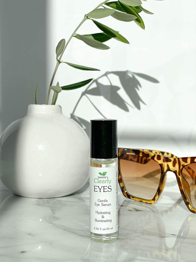 EYES, Natural Anti Aging Eye Serum | Hydrating and Firming Instant Treatment for Tired Puffy Eyes, Dark Circles, Swollen Eyelid, Eye Bags with Cucumber and Avocado | Made in USA-Velvo Beauty