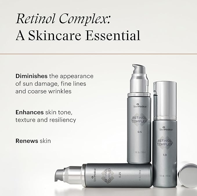 SkinMedica Retinol 1.0 Complex - Retinol Serum for Face, Age-Defying Advanced Retinol Cream That Renews Skin and Diminishes the Appearance of Fine Lines and Wrinkles, 1 Fl Oz-Velvo Beauty
