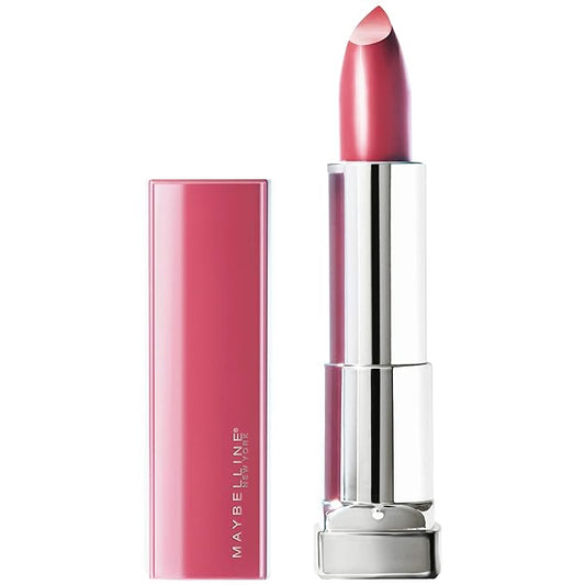 Maybelline Color Sensational Made for All Lipstick, Crisp Lip Color & Hydrating Formula, Pink For Me, Nude Pink, 1 Count-Velvo Beauty