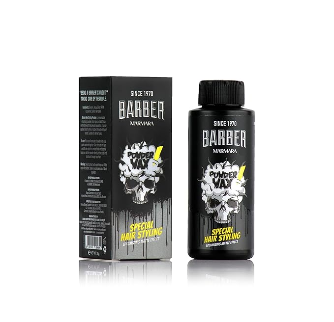 BARBER MARMARA Styling Powder with Matt Effect - Hair Powder for Women & Men, Modeling Powder for a Matte Look-Velvo Beauty