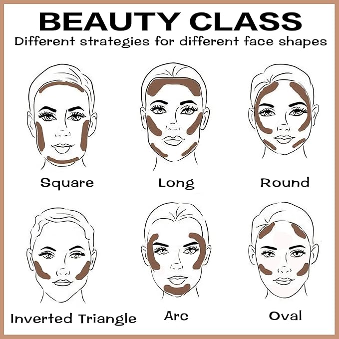 FOCALLURE Cream Contour Stick, Matte Bronzer Stick, Professional Face Shaping & Contouring Stick Makeup, Easy to Apply with Buildable Coverage, Long Lasting & Sweatproof, HAZEL WOOD-Velvo Beauty
