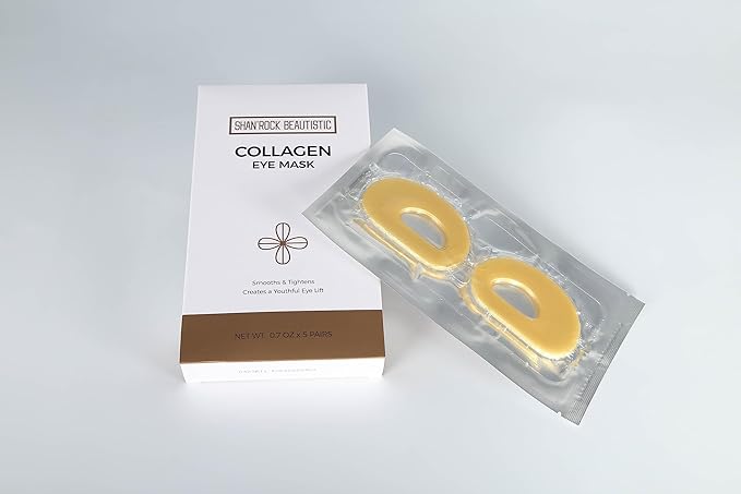 5pc Luxury Collagen Eye Mask/Anti-Wrinkle Hydrating Eye Mask/Anit-Aging Moisturizing Eye Mask-Velvo Beauty