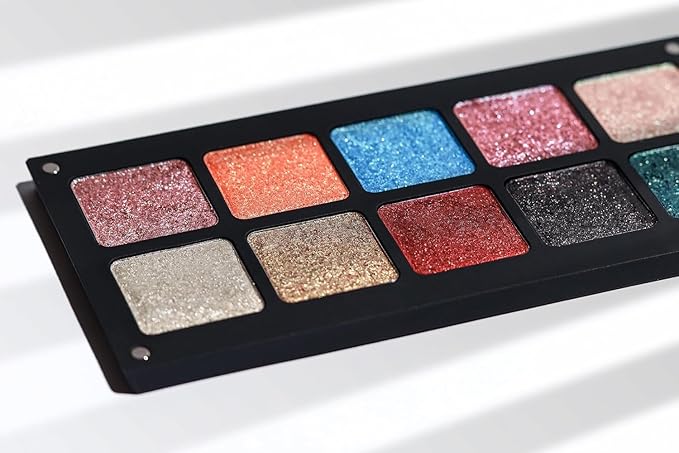 Chromatic Eyeshadow Palette | 10 Vibrant Shades for Unlimited Creativity. (Chromatic 2)-Velvo Beauty