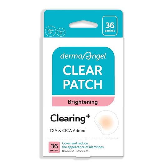 Dark Spot Patches Blemish Patches with Hydrocolloid, TXA & CICA for Active Acne & Post-Inflammatory Dark Spots - Day and Night Use - UPGRADED (Post Acne - 36 Count - 2 Size)-Velvo Beauty