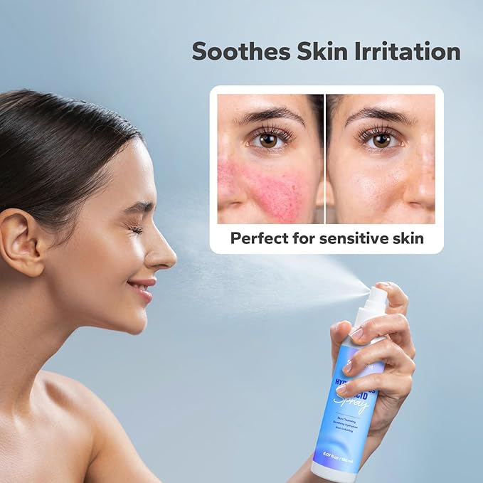 Hypochlorous Acid Spray (5 Fl Oz), Hypochlorous Acid Spray for Face & Body, Eyelid Cleanser, HOCl Facial Mist for Skin Cleansing & Soothing, Sensitive& Redness Reducing Skin Care-Velvo Beauty