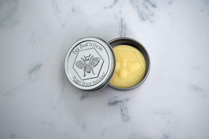 Bee Bar Honey House Naturals Duo – Natural – Small .6 ounce & Large 2 ounce (Natural)-Velvo Beauty