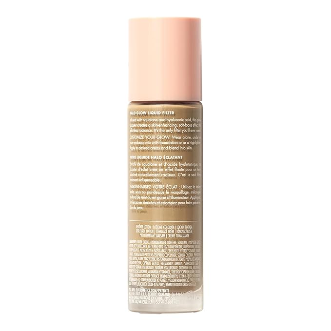e.l.f. Halo Glow Liquid Filter, Complexion Booster For A Glowing, Soft-Focus Look, Infused With Hyaluronic Acid, Vegan & Cruelty-Free, 3.5 Medium-Velvo Beauty