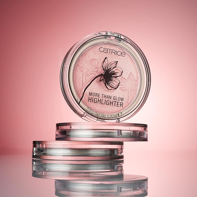 Catrice More Than Glow Powder Highlighter in Supreme Rose Beam with Silky Soft Texture for a Subtle Glow-Velvo Beauty