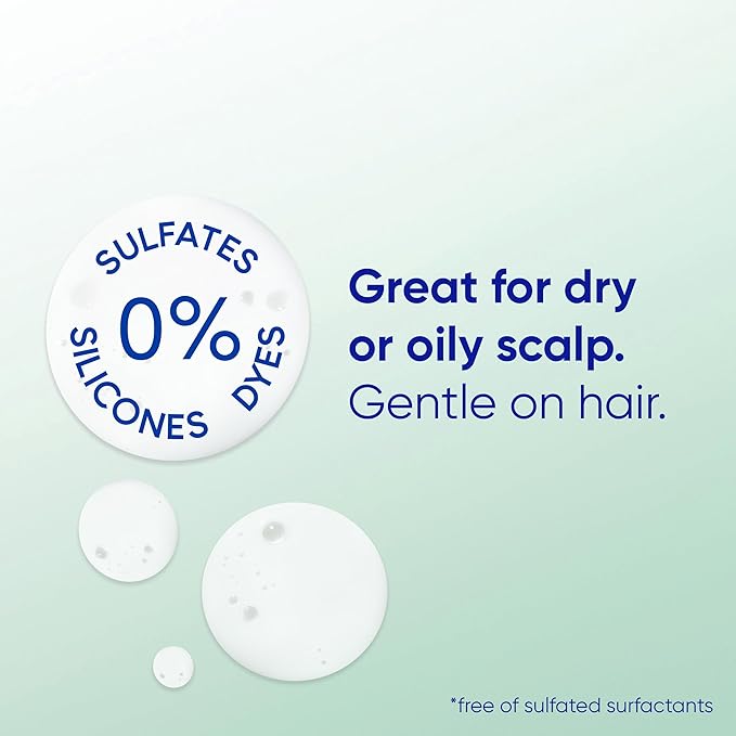 Head & Shoulders BARE Dandruff Shampoo Twin Pack, Soothing Hydration, Sulfate-Free, Silicone-Free, Dye-Free, Eco-Friendly Bottles, Safe for All Hair Types, 13.5 Fl Oz Each (Set of 2)-Velvo Beauty