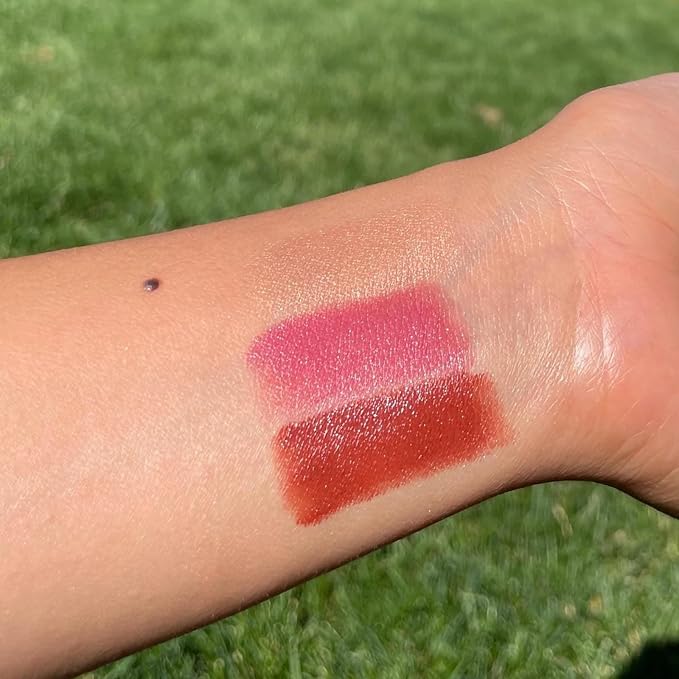 Axiology Multi Stick Crayons For Eyes, Lips, Cheeks Balmies Trio Gift Set Creamy Buildable Lightweight Moisturizing Blush Face Sticks Contour & Highlight All Day Wear Face Makeup (Of the Earth)-Velvo Beauty