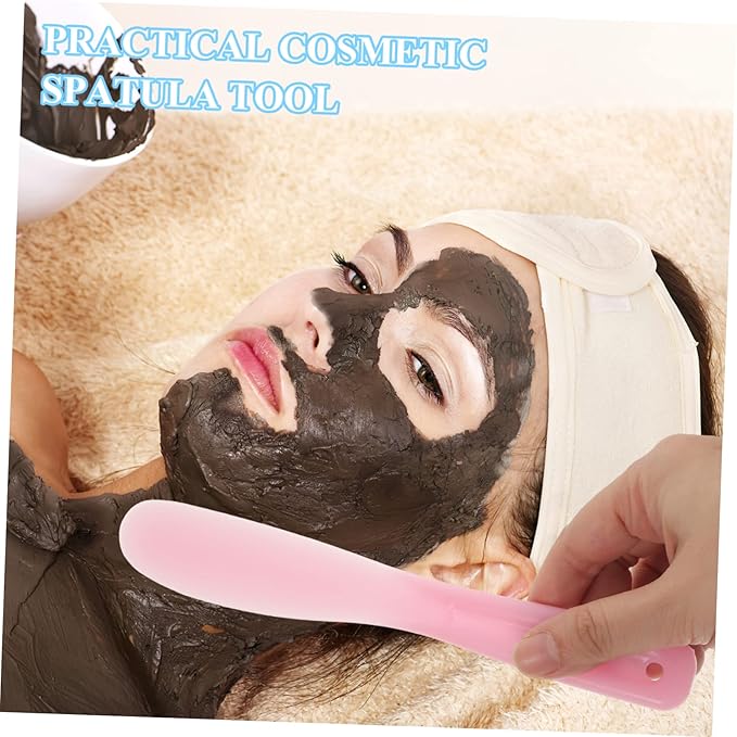 10pcs Tool Stick Makeup Spatula Cosmetic Plate Mixer Cosmetic Mixer Silicone Stirring Tools Beauty Spatula Makeup Plate Spatula Makeup Mixing Tool Makeup Mixer Tool-Velvo Beauty