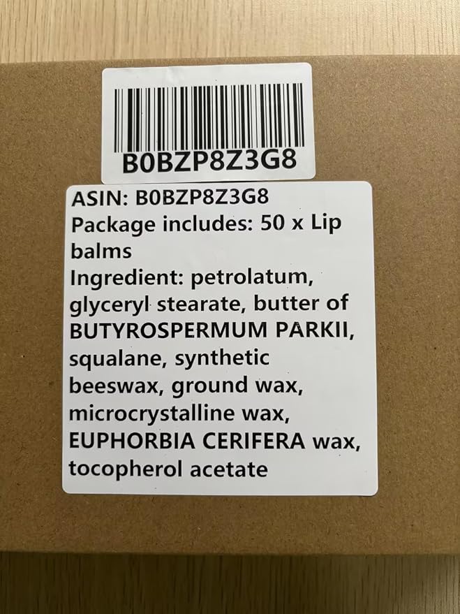 Dunzy 50 Pcs Thank You Gift Lip Balm Bulk Baby Shower Party Favors Bridal Shower Favor Lip Care with Assorted Fruit Flavors Thank You Lipstick for Guest Basket Gift Stuffer (Wedding)-Velvo Beauty