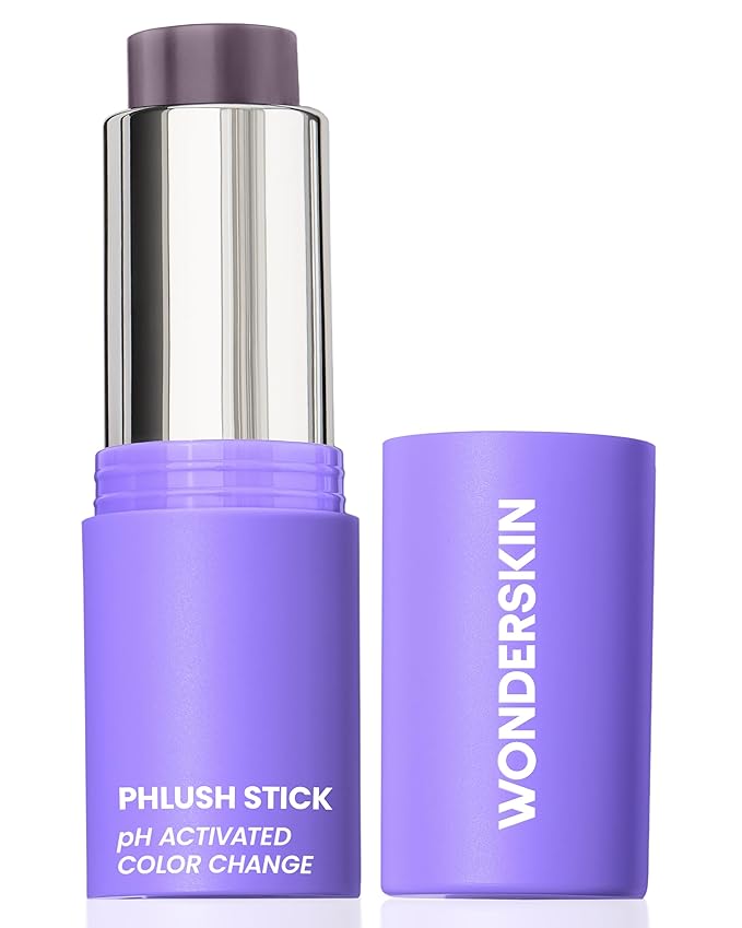 Wonderskin PHLush Stick - Multi-Use Blush Stick, Cream Blush for Cheeks and Lips - pH-Activated, Cooling & Nourishing Cheek Stain Makeup-Velvo Beauty