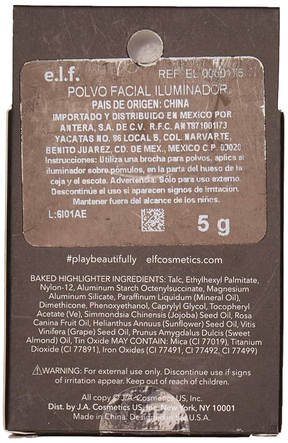e.l.f. Studio Baked Highlighter 83705 Pink Diamonds 0.17 OZ (5g)-Velvo Beauty