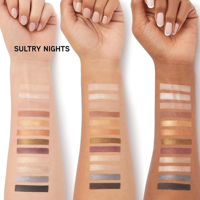 Physicians Formula Murumuru Butter Eyeshadow Palette, Dermatologist Approved, Sultry Nights-Velvo Beauty