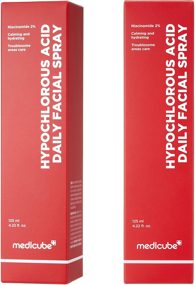 medicube Power Soothing Spray | Hypochlorous Acid Spray For All Skin Types, Delicate Skin | Daily Skin Solution & Post-Sun Care | HOCI Facial Mist for Soothing & Calming | Korean Skincare | 4.22 fl.oz-Velvo Beauty