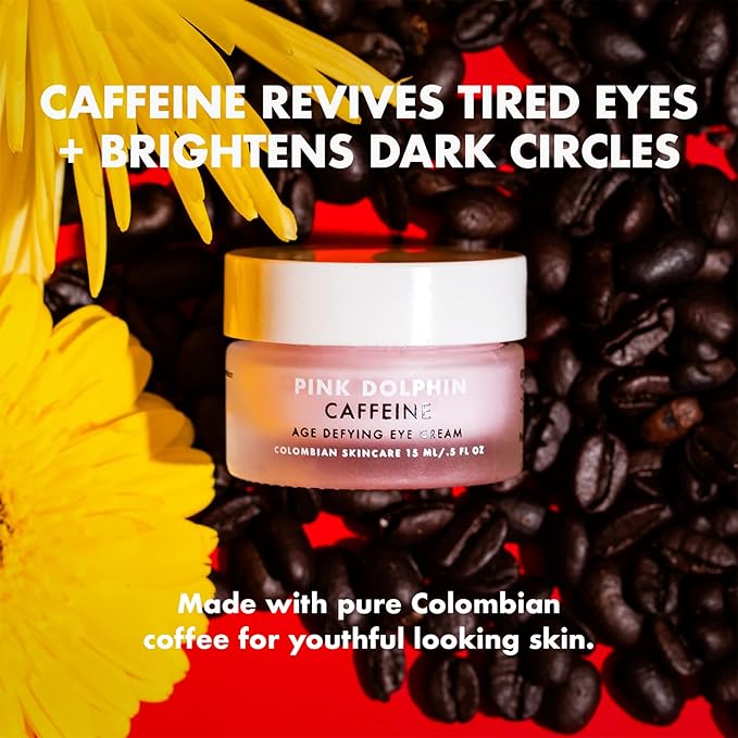 Caffeine Eye Cream for Dark Circles and Puffiness - Age Defying Reduce Fine Lines and Wrinkles - Skin Brightening with Retinol, Aloe Vera, Vitamin C, A, D and E, for Women and Men - 0.5oz-Velvo Beauty