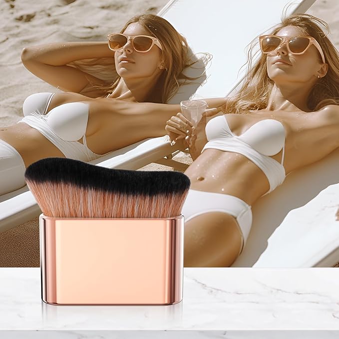 docolor Self Tanner Brush Body Makeup Brush for Flawless Face and Body Makeup, Sunless Tanner Blending Brush Body Brush for Self Tanner, Bronzer, Foundation, Vegan & Cruelty Free-Velvo Beauty
