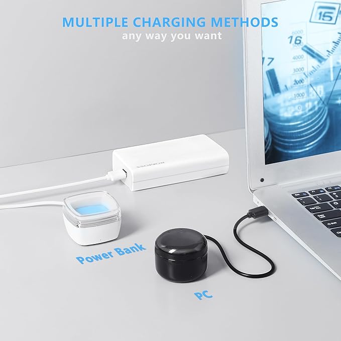 Nose Wax Kit - Travel Wax Warmer for Hair Removal with 100g Waxs, 15 Applicators, 30 Nose Hair Sticks 2 Silicone Pots, 1 Bag Constant Temperature, 15-20 Times Black - Round | Black | Mini-Velvo Beauty