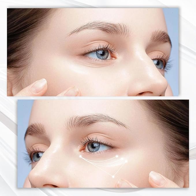 Instant Firm Eye Cream, Temporary Eye Tightener,Instant Firm Eye Tightening Cream for Firm Under Eye Firming, Reduce Fine Lines,2pcs-Velvo Beauty