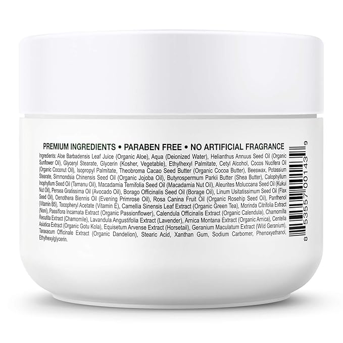 Deluvia Miracle Aloe Cream | Face & Body Moisturizer with Vitamin E & Organic Aloe Vera | Hydrating, Soothing for Dry Skin, Anti-Wrinkle, Acne Scars, Rosacea, Psoriasis, Eczema - 2 Pack-Velvo Beauty