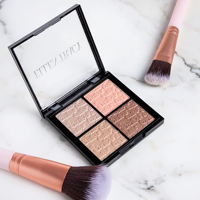 ELLEN TRACY Great Sculpt Face Contouring Kit: Highlight, Blush, Sculpt, and Contour for Effortless Beauty Enhancement-Velvo Beauty