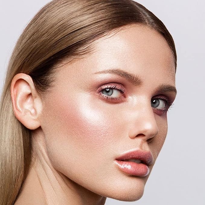 Boobeen Highlighter Makeup Highlighter Palette Powder Shimmer Highlighter Makeup Facial Illuminator Bronzer Palette Waterproof Long Lasting-Velvo Beauty