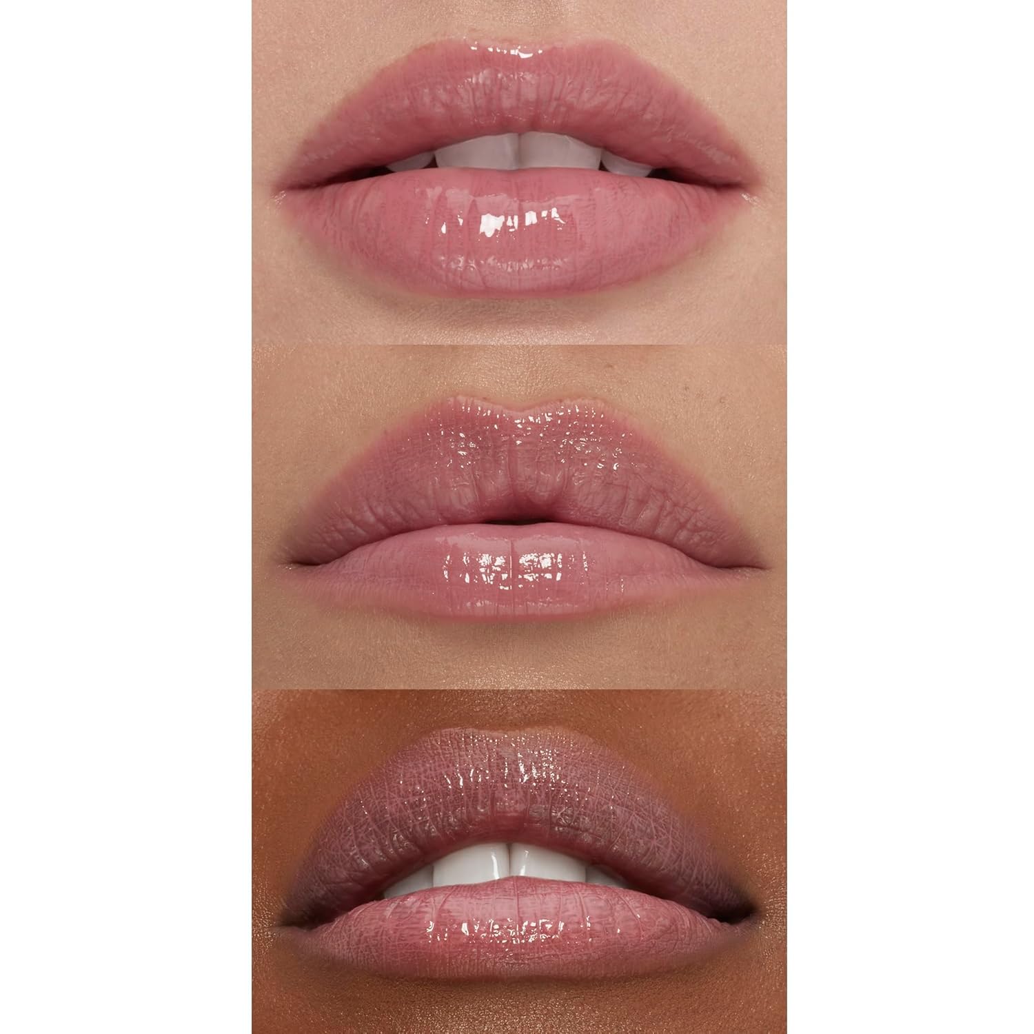 e.l.f. Lip Plumping Gloss, Hydrating, Nourishing, Invigorating, High-Shine, Plumps, Volumizes, Cools, Soothes, Sparkling Rosé, Shimmer, 0.09 Oz-Velvo Beauty