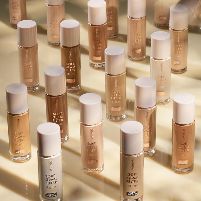 Catrice | Soft Glam Filter Fluid | Luminous Make Up Base & Highlighter for Radiant Complexion | With Vitamin E & Squalene | Vegan & Cruelty Free (65 | Tan)-Velvo Beauty
