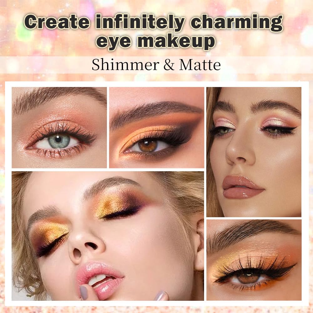 Neutral Eye Shadow Palette,Nude Pink Champagne Naked Cream Eyeshadow Palette,Make Up Pallets for Women Eyeshadow for Eyes Long Lasting Naturing-Looking-Velvo Beauty