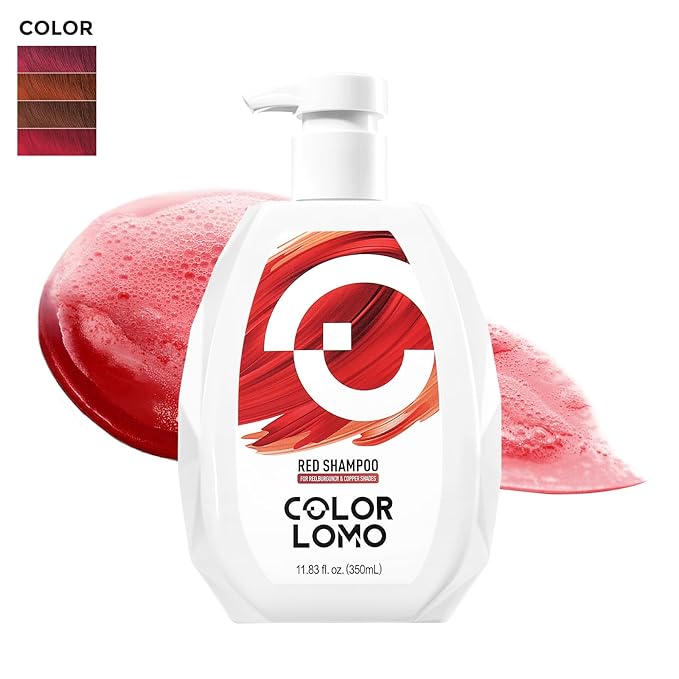 Ultra Color Safe Shampoo | Help Prevent Fading & Provide Subtle Color Replenishment | Prolong Color Vibrancy and Enhance Shine | Vegan & Cruelty-Free Formula | For Red Color Treated Hair-Velvo Beauty