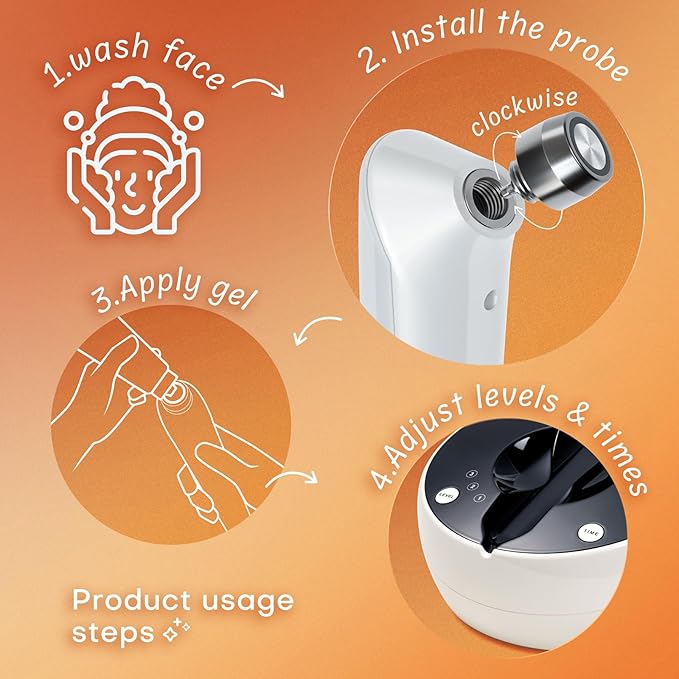 MLAY Professional RF Beauty Machine, Radio Frequency Face Machine with 2 Probes, at Home Radio Frequency Skin Tightening for Lifting, Wrinkle Reducing, Anti Aging - Salon Effects(Gel Included)-Velvo Beauty