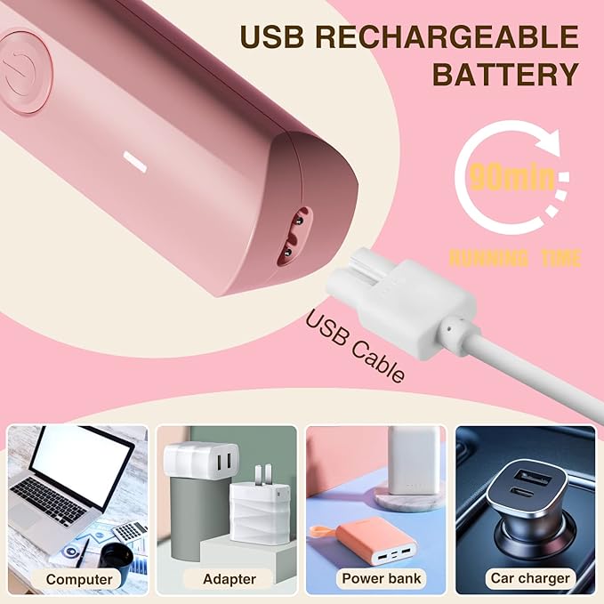 Bikini Trimmer Women Electric Razor for Pubic Hair Women's Foil Shaver Rechargeable Shaver-Velvo Beauty