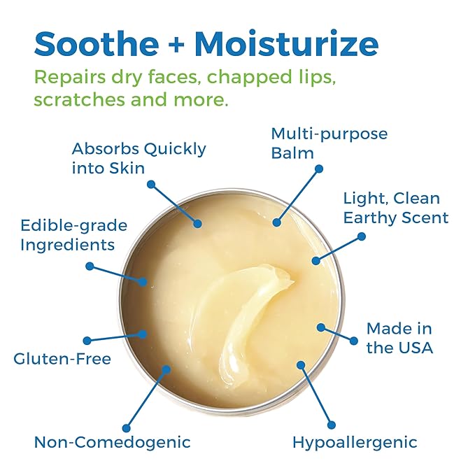 Waxhead Aftersun Body Butter for Sunburn Relief - Also great Tattoo Balm, Eczema Cream for Kids Adults, After Sun Lotion, Sunburn Treatment, Healing Salve-Velvo Beauty